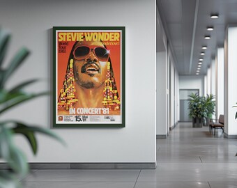 ☆Stevie Wonder☆ Poster R&B Soul The Vault of Soul: Stevie Wonder - WERS 88.9FM