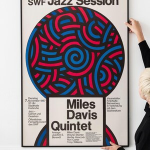 Pósteres de jazz vintage: póster de música jazz clásica, arte de conciertos de los años 70, impresiones de jazz, recuerdos de leyendas del jazz retro