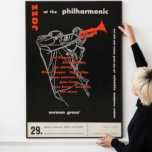 60s Jazz Music Poster – Retro Concert Art, Classic Jazz Print, Iconic Music Poster, Vintage Wall Decor for Jazz Enthusiasts