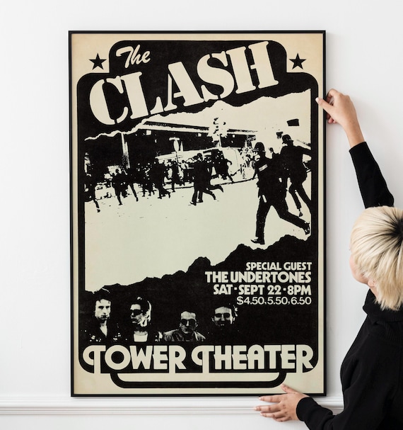 3 Classic 70s Punk Rock Posters – Vintage Concert Art, Retro
