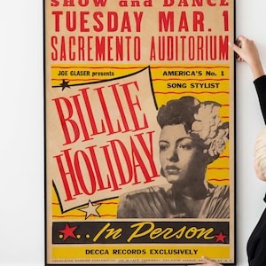 Two Retro 50s Jazz Poster Collection – Classic Vocal Jazz & Swing Era Collectibles PRINTABLE DOWNLOAD