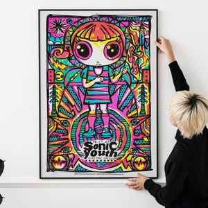 2003 Vintage Indie Rock Concert Poster – Retro Electric Factory Music Print PRINTABLE DOWNLOAD