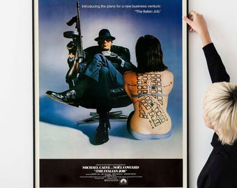 印刷可能な「ミニミニ大作戦」1969年ヴィンテージポスター - Etsy 日本