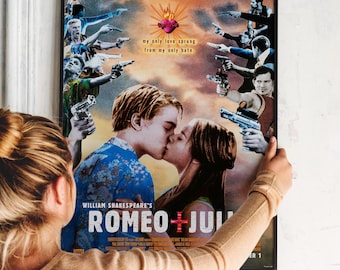 William Shakespeare’s Romeo + Juliet 1996 Vintage Movie Poster