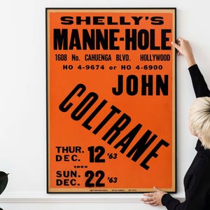 1966 Vintage Jazz Concert Poster – Classic Bebop Swing Blues Print, Retro 60s Music Festival Collectible