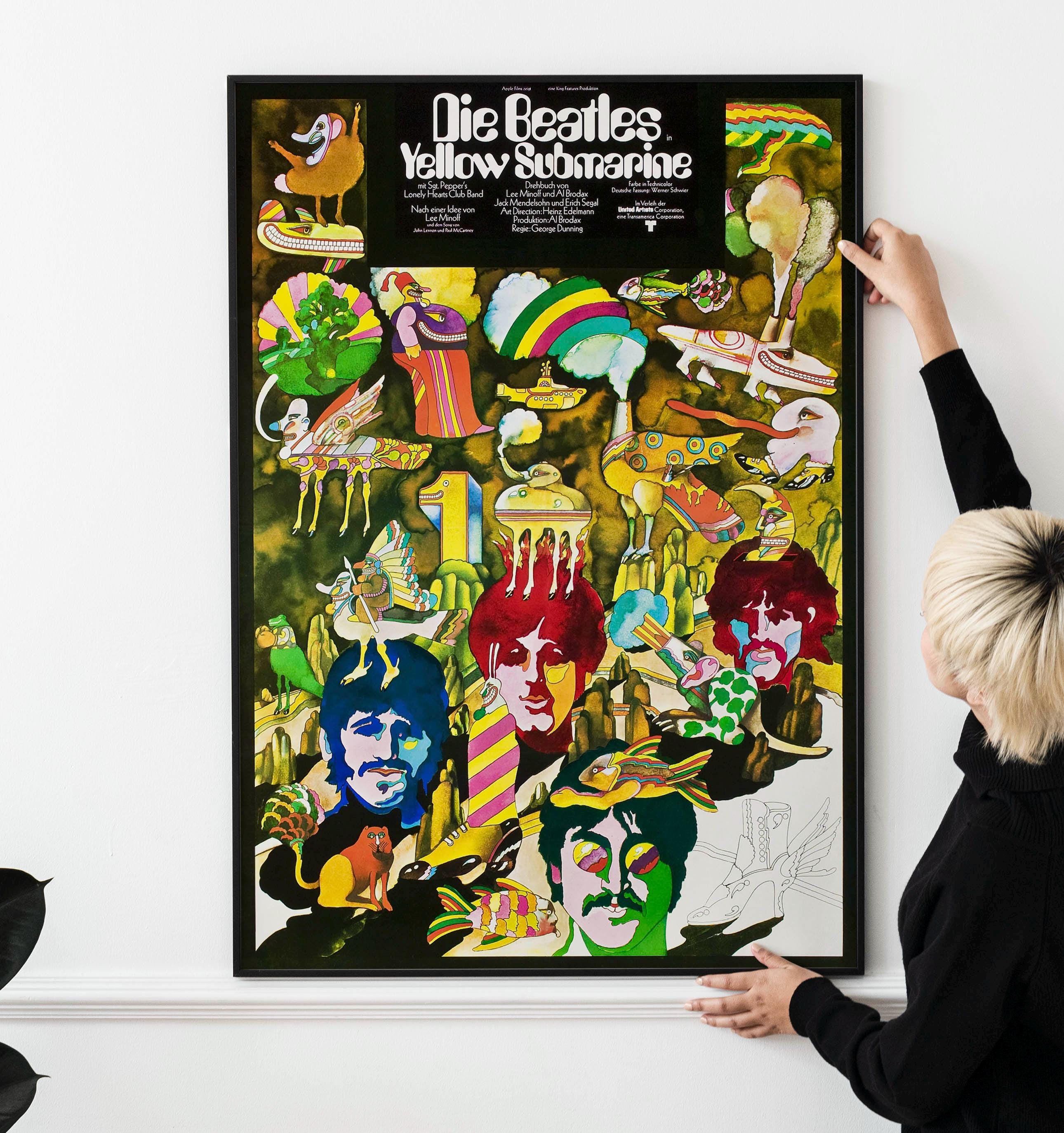 Classic 1960s Rock and Roll Poster – Vintage Pop Music Concert