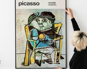 Retro 60s Art Poster – Classic Modernist Exhibition Memorabilia, Vintage Gallery Collectible PRINTABLE DOWNLOAD