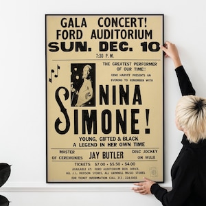 Retro Jazz Music Poster Collection – Vintage Soul & Blues Concert Collectible Set PRINTABLE DOWNLOAD