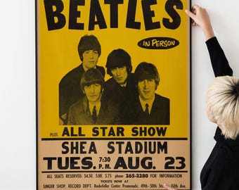 1960年代の音楽フェスティバルポスター - ヴィンテージロックアート