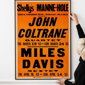 2 Jazz Festival Posters – Vintage Soul Concert Print, Classic 50s and 60s Jazz Collectible Jazz PRINTABLE DOWNLOAD