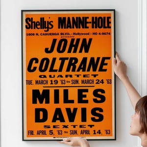 Retro 60s Jazz Poster – Classic Live Music & Club Scene Collectible PRINTABLE DOWNLOAD
