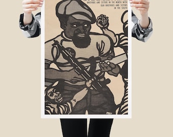 Civil Rights Era Poster - Protest Poster 60s Civil Rights Protest Poster, Activist Print