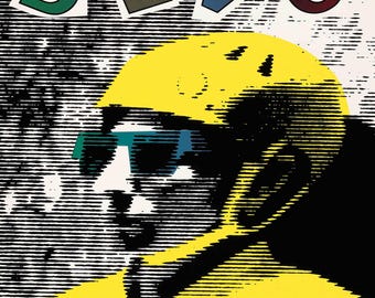 American New Wave Performance Poster c.1980 – Synth Rock Aesthetics and Modern Sound PRINTABLE DOWNLOAD