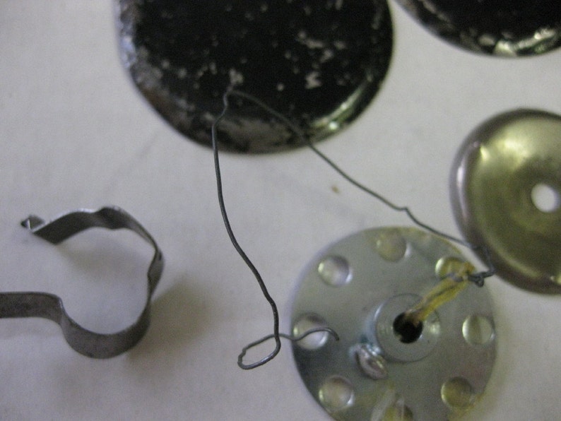 Cool Vintage Metal Parts Stuff Toys Erector Camera Rattle Supplies Altered Art SALE image 4