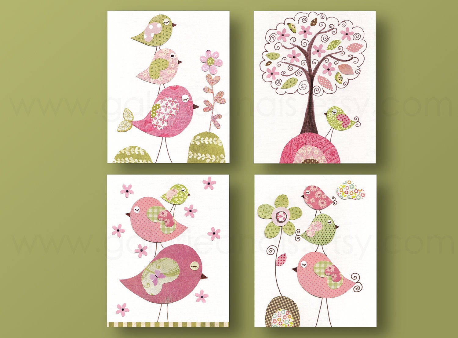 Baby Girl Nursery Art Print Children's art baby nursery Etsy