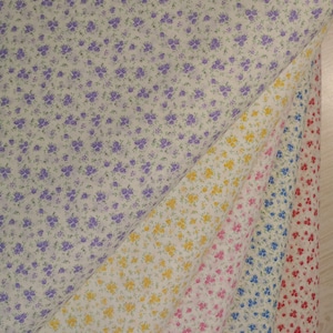 5FQs Roses Floral Fabric Cotton David Textiles FAT QUARTERS 5-PACK