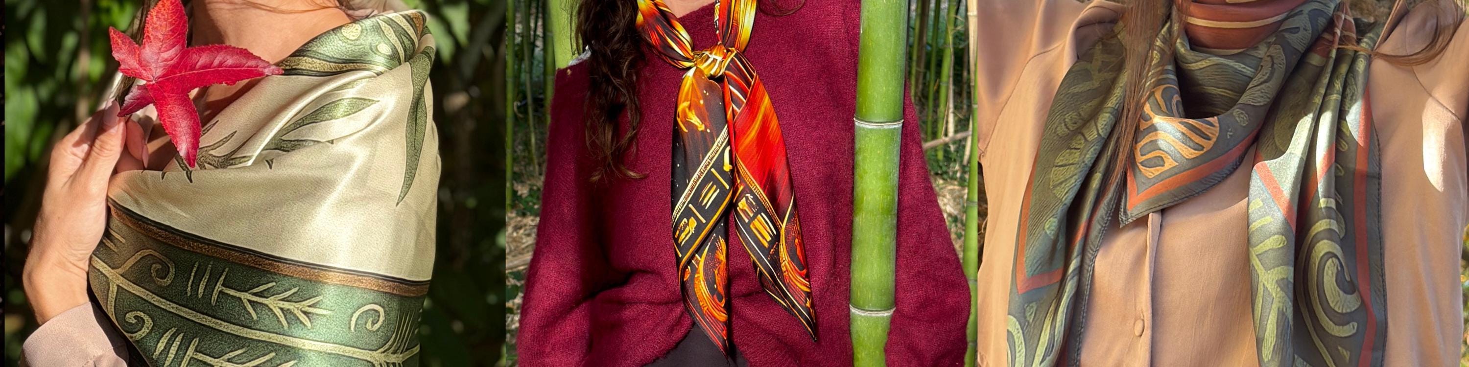 Poncho 100% Cachemire AKÅSA Biarritz - Luxe Authentique, Vert, Long, édition Limitée, Neuf