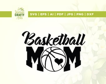 Basketball Mom SVG, PNG, Cricut, Sublimation (Digital Download)