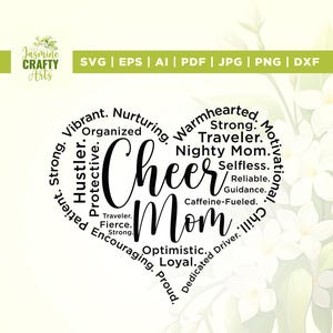 Cheer Mom Svg, Cheer Mom Images, Cricut, Sublimation, Cheer Mom words Svg, Cheer Mom Tshirt design, Cheer Mom Design, Cheerleading Svg
