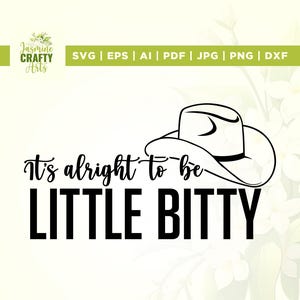 C'est bien d'être Little Bitty SVG, cricut, sublimation, pays bébé svg, svg grenouillère bébé, svg design bébé western, svg de style sud