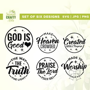 Christelijke bundel Svg, bijbelvers bundel, Cricut, sublimatie, motiverende citaten Svg, geloof svg, Jezus Svg, religieuze svg bundel, God Svg