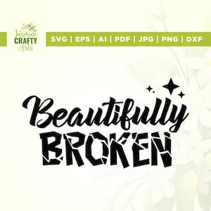 Lindamente quebrado svg, Cricut, sublimação, Lindamente svg, I'm Ok Hoodie svg, Quebrado svg, I'm Broken svg, Lindamente quebrado, Silhueta