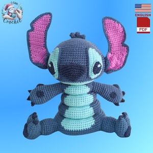 Patrón de crochet de juguete apilable de puntadas, juguete Montessori de peluche de crochet de dibujos animados, patrón fácil de juguete de crochet de dibujos animados Amigurumi para principiantes