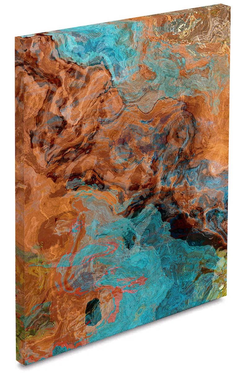 Very Large Triptych Art Stretched Canvas Print 30x72 to Etsy