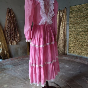 Vintage 1970s Gunne sax style Cottagecore dress. Size M image 8