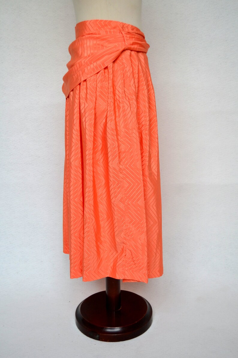 Coral Knitted Skirt- Sand Combo main image 1