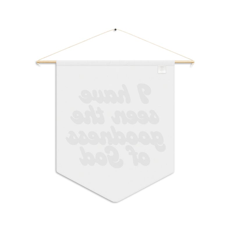 I Have Seen the Goodness of God Banner: Christian Wall Decor - Etsy