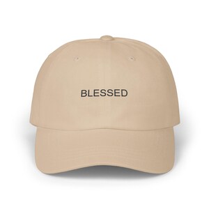 Embroidered Blessed Hat, Christian Faith Baseball Hat, Religious Gift for Men & Women, Classic Religious Cap, Unique Blessed Hat, Unisex Hat