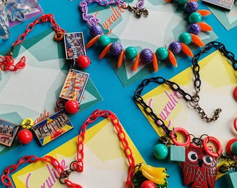 ¡Liquidación de collares de verano! - Novedad Luxulite, estilo vintage de baquelita inspirada en los años 40 y 50.