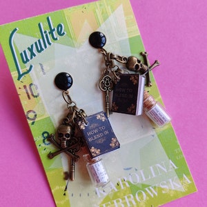 Luxulite x Karolina Zebrowska Time Travellers Collection Charm Earrings 画像 3