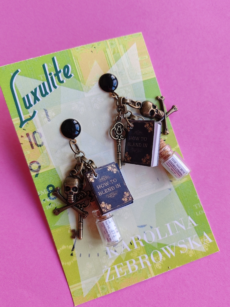 Luxulite x Karolina Zebrowska Time Travellers Collection Charm Earrings 画像 3