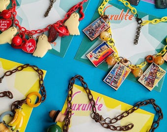 ¡Liquidación de collares de verano! - Novedad Luxulite, estilo vintage de baquelita inspirada en los años 40 y 50.