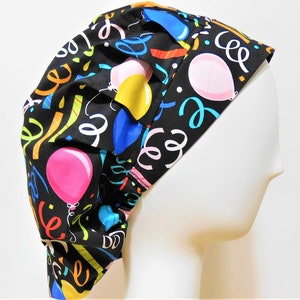 Bouffant Scrub Cap Hat for Women - Birthday - sleep cap - 0015
