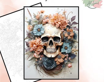 Halloween Paint By Numbers, Halloween Coloring Pages, Color By Numbers, Adults Coloring Pages, Home Wall Decor