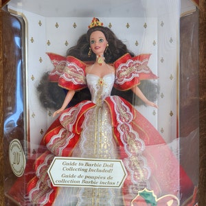 Barbie Happy Holidays 1997 - 10e Anniversaire - Édition Limitée Vintage - Neuf Avec Vêtements