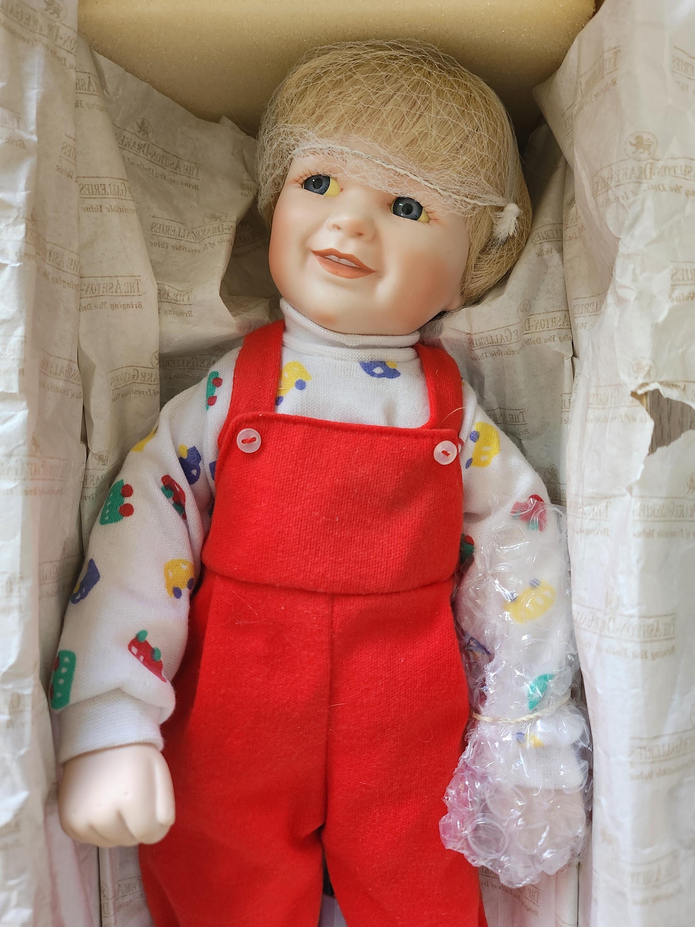 Vintage Big Boy Doll - Etsy