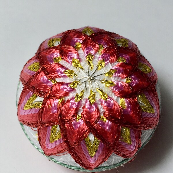 Mini hand made Temari(pink)