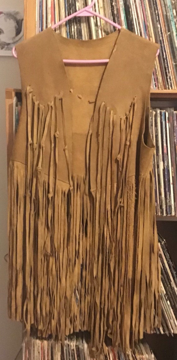 VTG 60s/70s Suede Fringe Vest