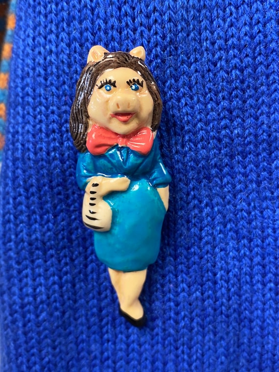 VTG 1970s Miss Piggy Pin