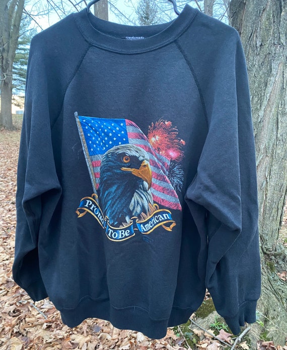 VTG 90s Proud to be American Sweatshirt