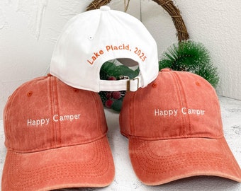 Embroidered Camp Bachelorette Hat | Personalized Bachelorette Party Hats | Bridal Party Gifts | Bridal Shower Gift | Bridesmaid Gifts