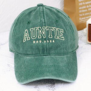 Bonnet brodé papa personnalisé | Bonnet personnalisé pour maman | casquette de baseball vintage pour nouveau papa | Cadeau de fête des pères pour papa, papa image 4