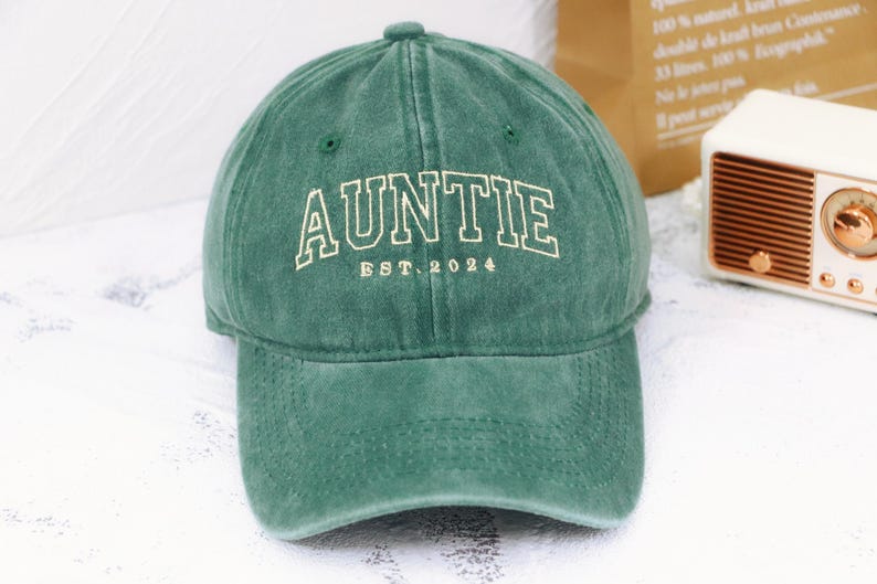 Bonnet brodé papa personnalisé | Bonnet personnalisé pour maman | casquette de baseball vintage pour nouveau papa | Cadeau de fête des pères pour papa, papa image 4