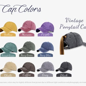 Personalized Embroidered Auntie Hat | Custom Unisex Baseball Cap | Perfect Gift for New Aunts | Birthday / Mothers Day Gift image 7
