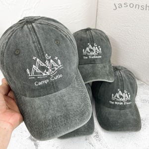 Embroidered Camp Bachelorette Hat | Personalized Bachelorette Party Hats | Bridal Party Gifts | Bridal Shower Gift | Bridesmaid Gifts