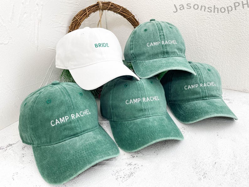 Custom Bride Squad Baseball Cap Personalised Embroidered Hat, Sorority Hat for Wedding/ Bachelor/ Bachelorette Party , Gift for Bridesmaids